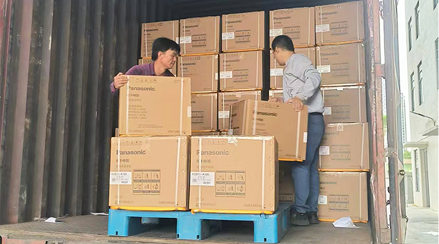 發(fā)貨抓速度！金環(huán)電器第一時間完成松下滾筒干衣機發(fā)貨