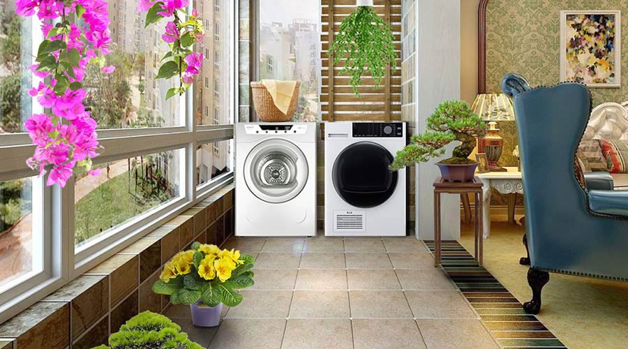 家居陽臺晾曬衣物不干怎么辦，衣物烘干機(jī)來解決！