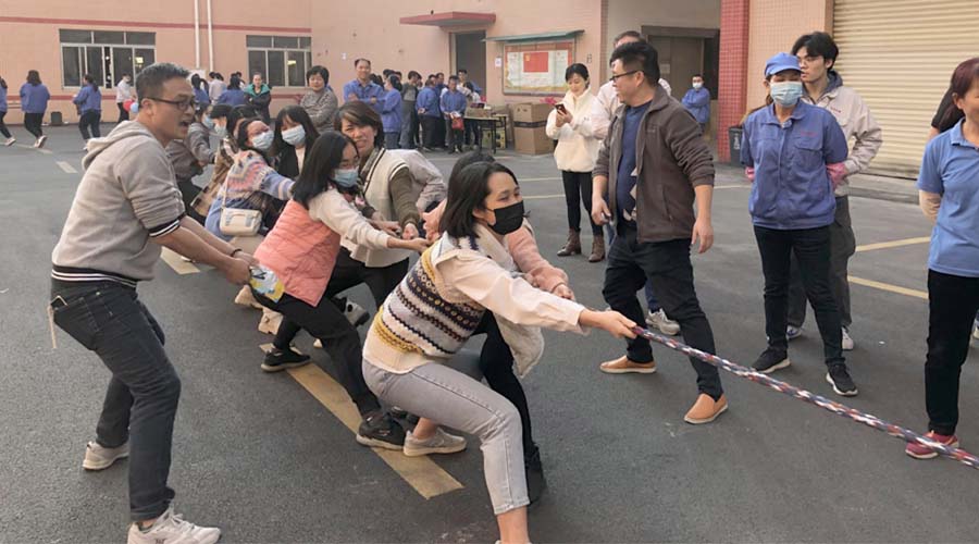 凝心聚力 辭舊迎新！金環(huán)電器開展跨年文娛活動