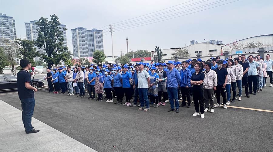 安全至上 防范未“燃”！金環(huán)電器開展消防安全演練