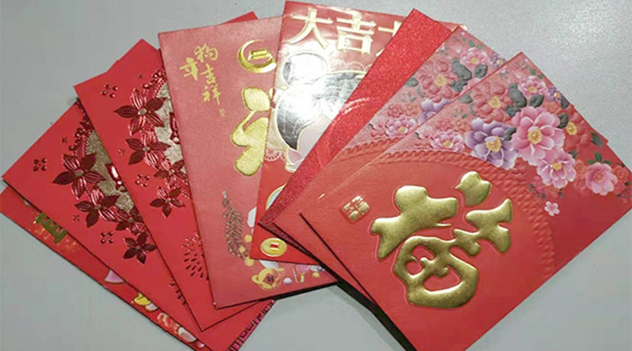 開工好彩頭！金環(huán)電器銷售部為員工派發(fā)開工紅包！