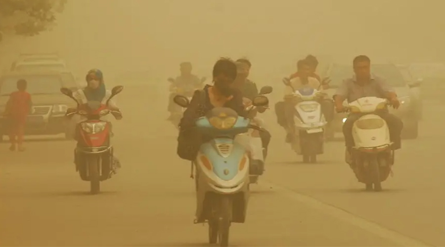 青海沙塵滾滾！小型烘干機輕松解決風(fēng)沙天氣下干衣問題