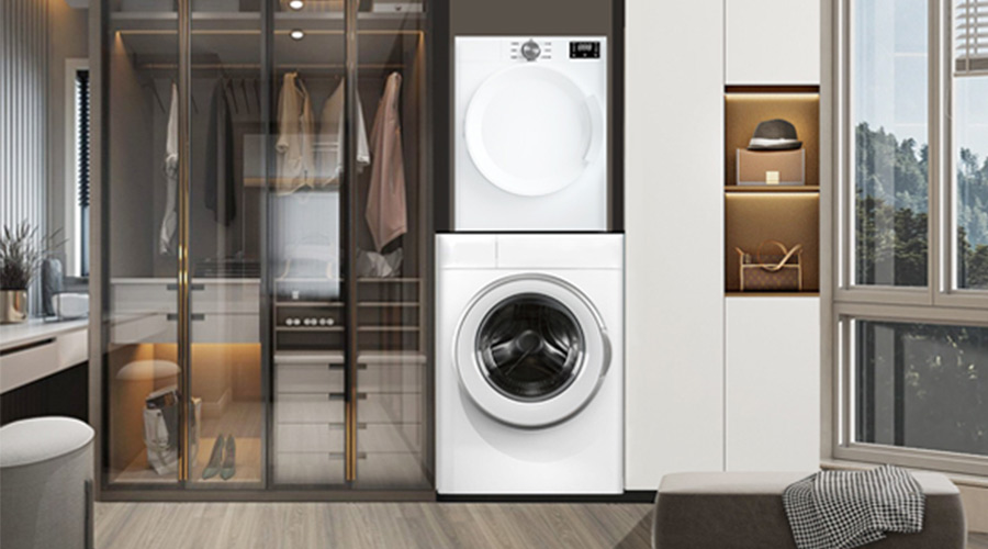 這款被業(yè)內(nèi)認(rèn)為最小的熱泵干衣機(jī)到底有多??？